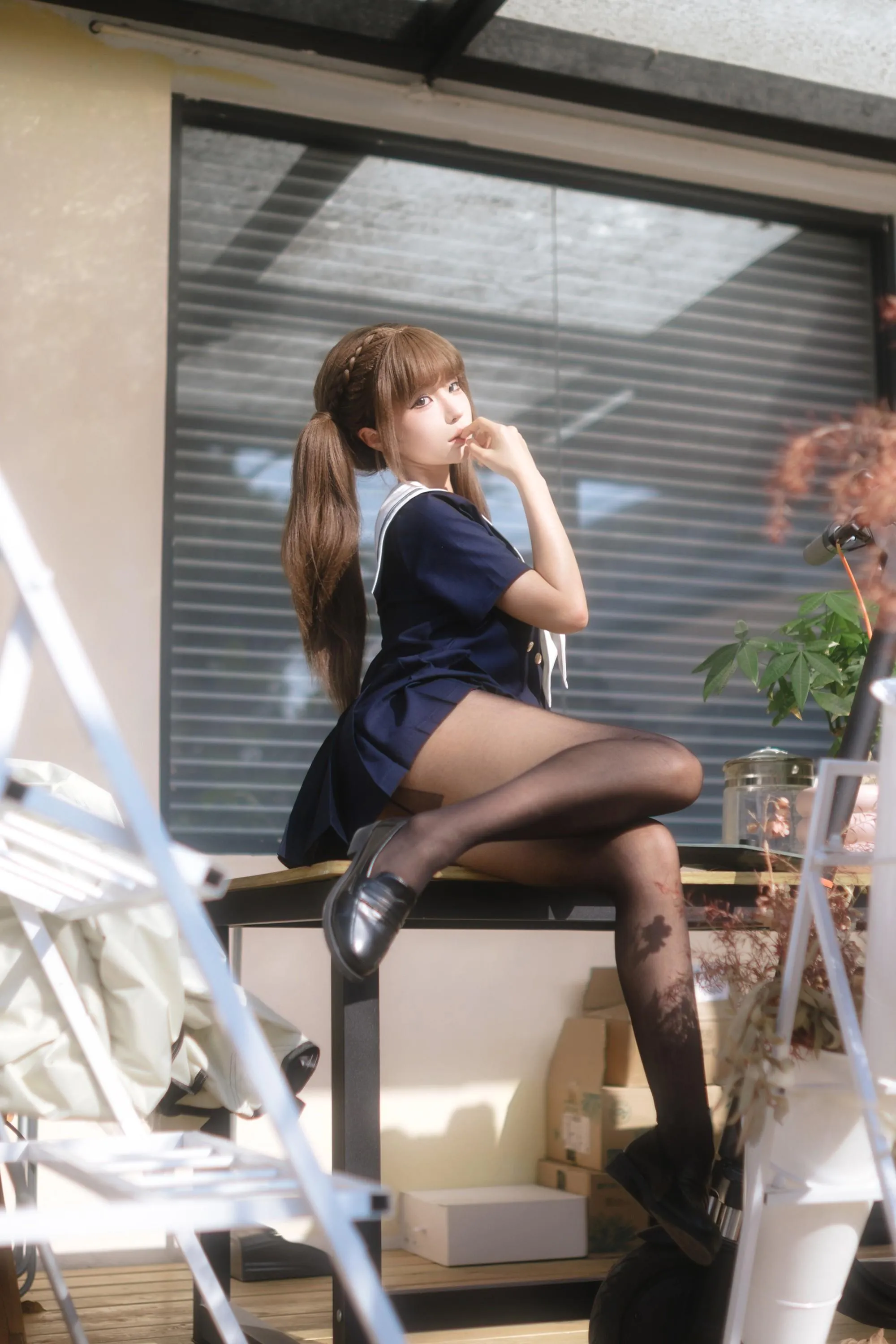 蠢沫沫 – NO.276 2024年02月合集-T3赠品《午后》 [45P]插图5